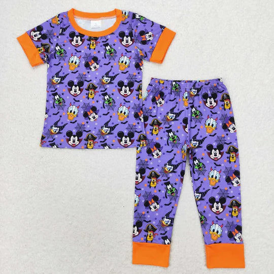 PREORDER- Mouse and Friends Purple Halloween