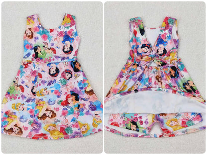 Magical Kingdom Athletic Material with Built In Shorts