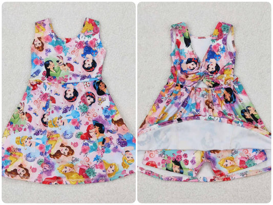 Magical Kingdom Athletic Material with Built In Shorts