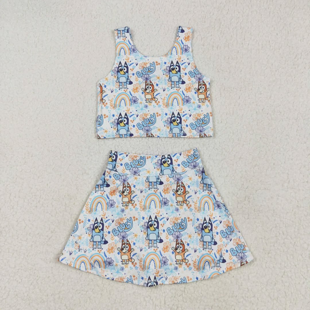 Magical Kingdom Athletic Material with Built In Shorts